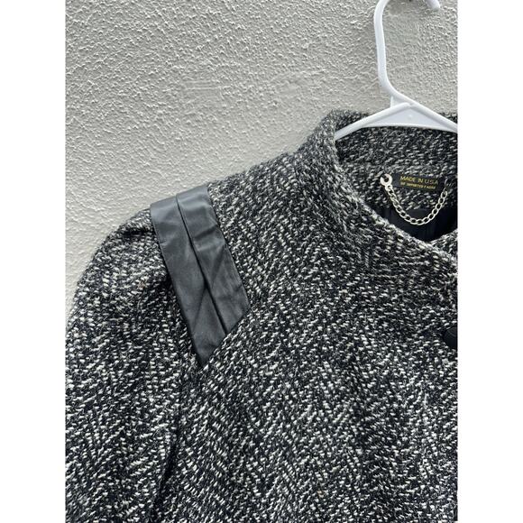 Unbranded Womens Peacoat Size Unknown Black Double-Breasted Button Up Lined VTG - Picture 2 of 11